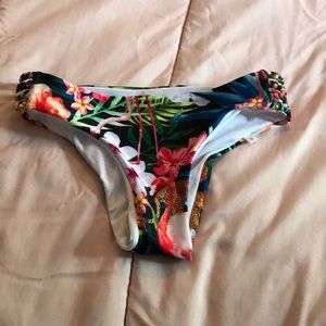 Colorful pattern swimsuit bottoms